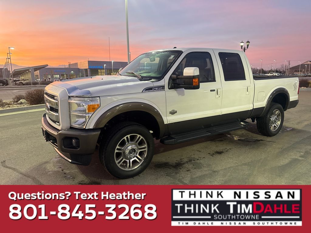 2013 Ford F-250 Super Duty Platinum