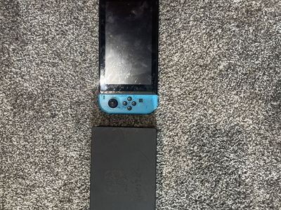 Nintendo switch works good has a cracked controller but still works good don’t use it anymore