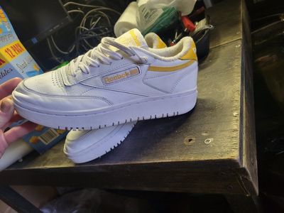 White&Yellow Reebok