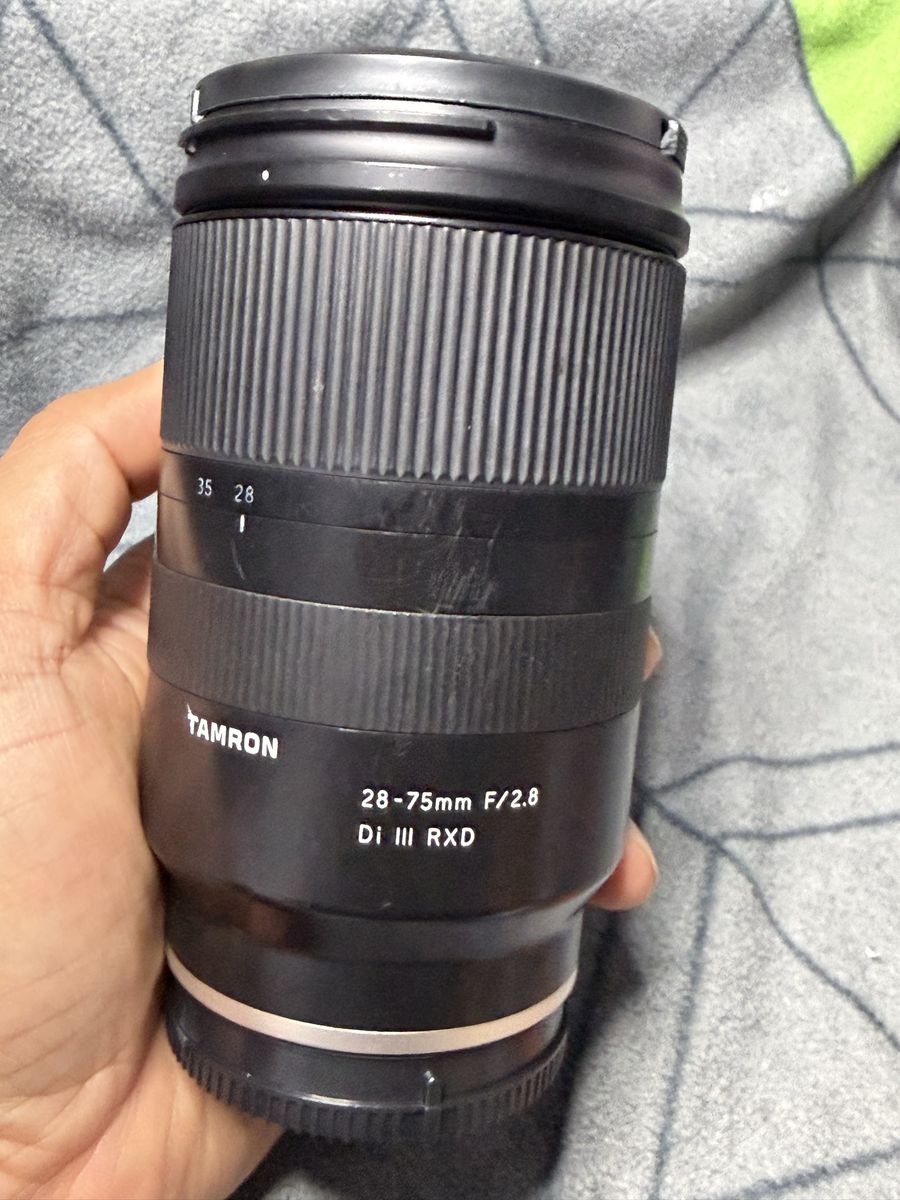 Tamron 28-75 2.8 for sony 475$, a7iii 899$
