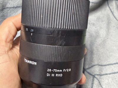 Tamron 28-75 2.8 for sony 475$, a7iii 899$