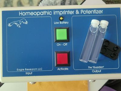 Guardian Homepathic Imprinter and Potenizer with Ampoules