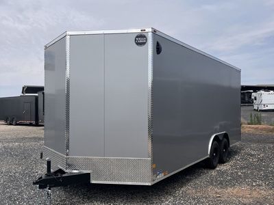 8.5x20 Wells Cargo Fast Trac Deluxe Enclosed Cargo Trailer - 7'6" Interior - 10K GVWR - .080 PolyCor, Dovetail