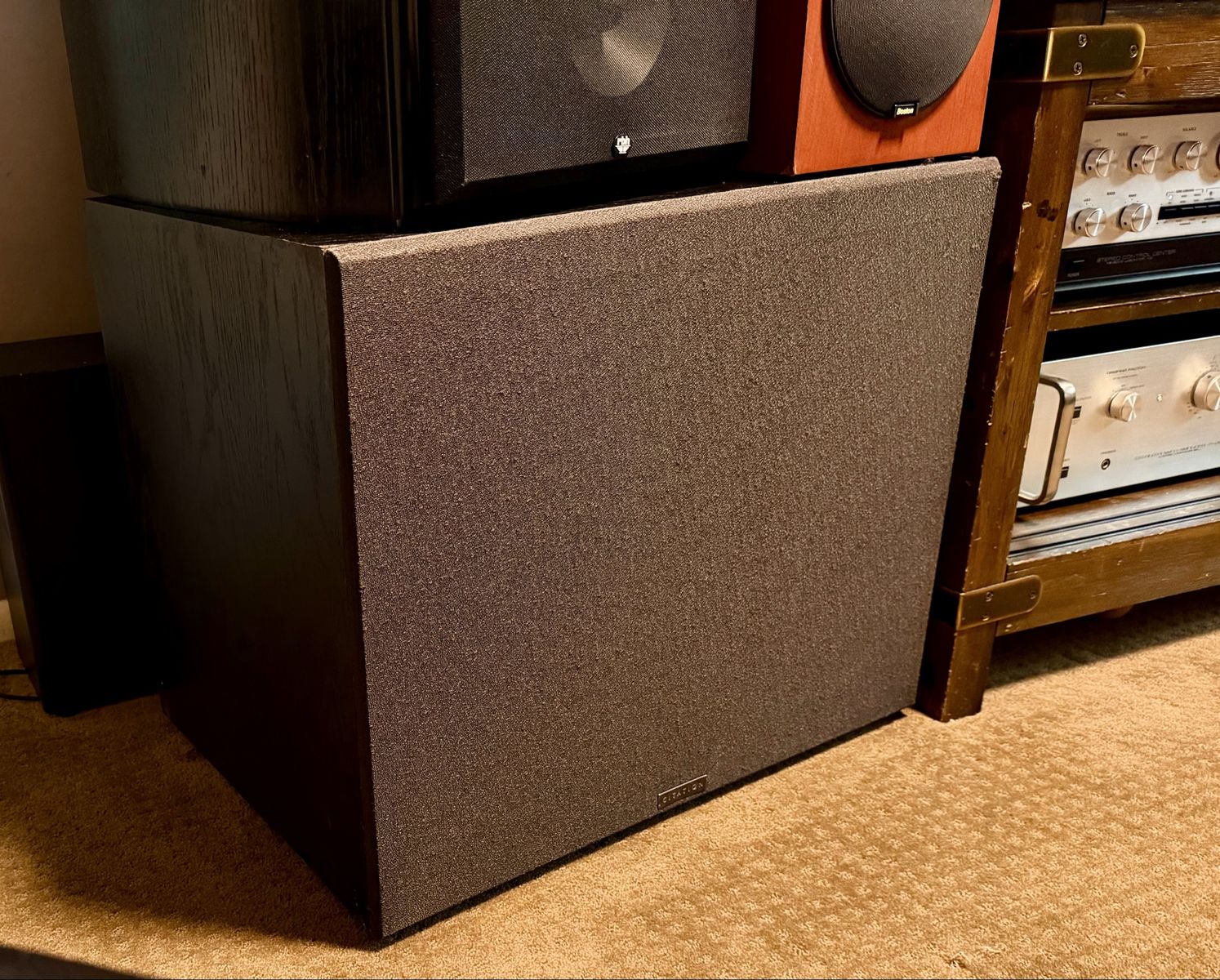 Twin Harmon Citation 7.4 THX passive subs