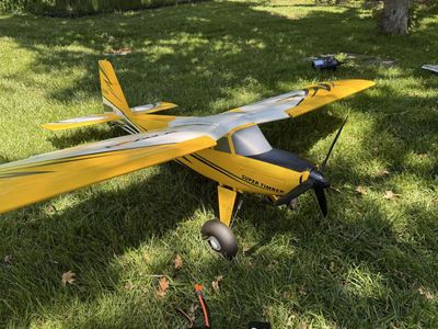 E-flite Super Timber 1.5m RC Plane with SAFE Select, AS3X, and Smart Technology - Ready to Fly