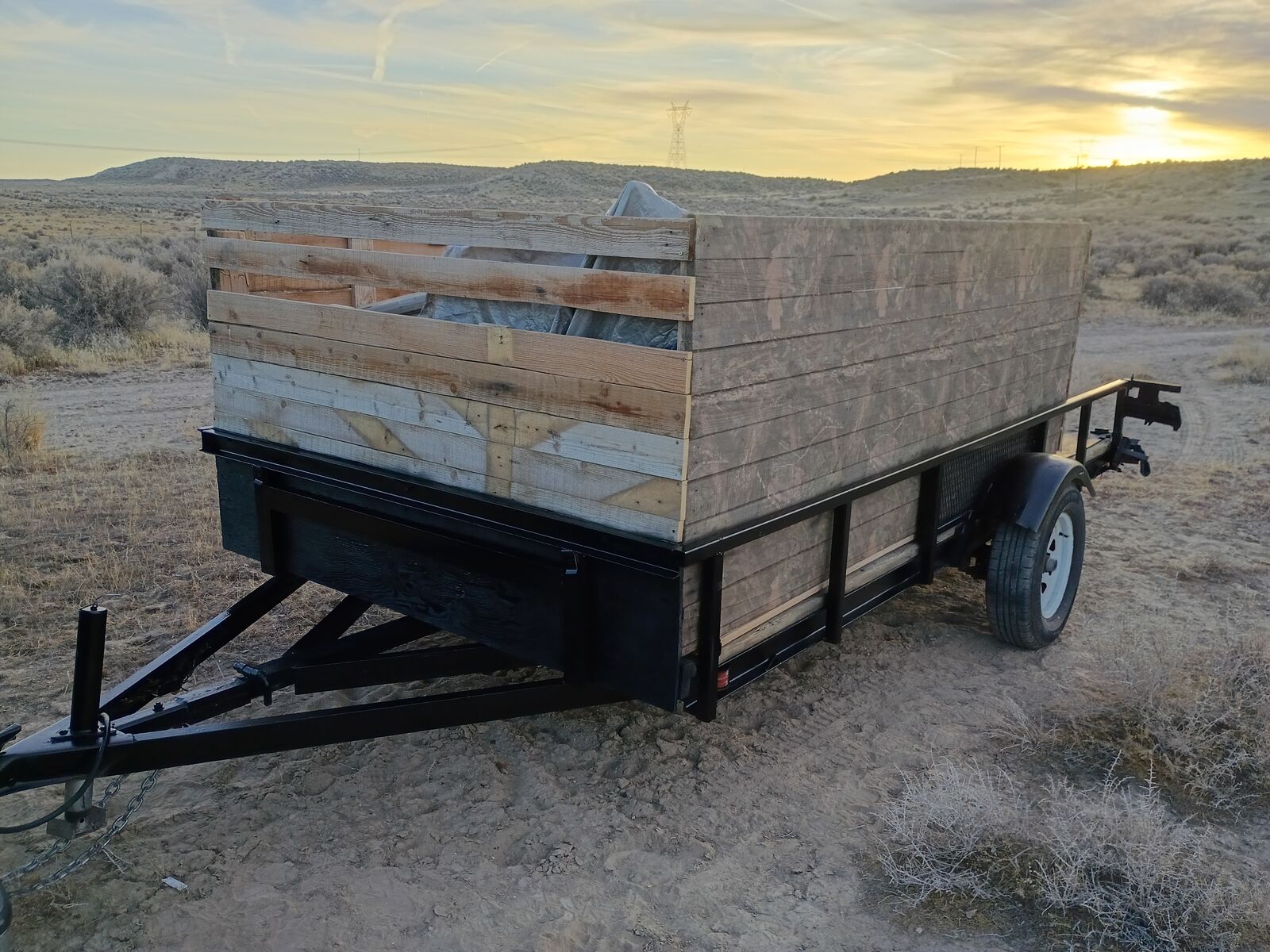 Utility trailer 7x14