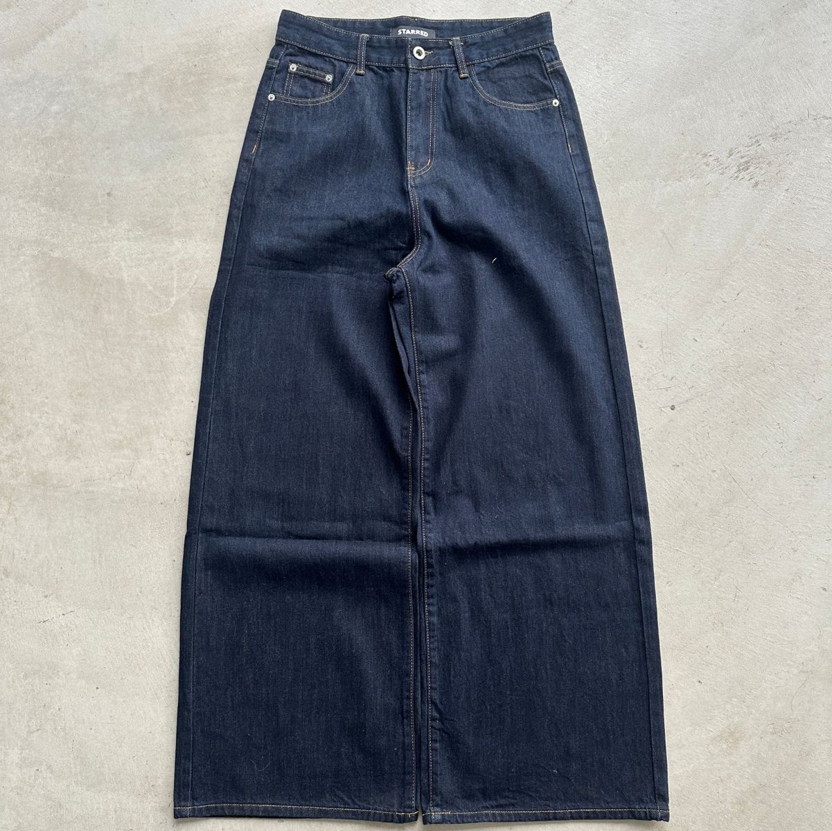 Brand New Starred Solid Navy Denim