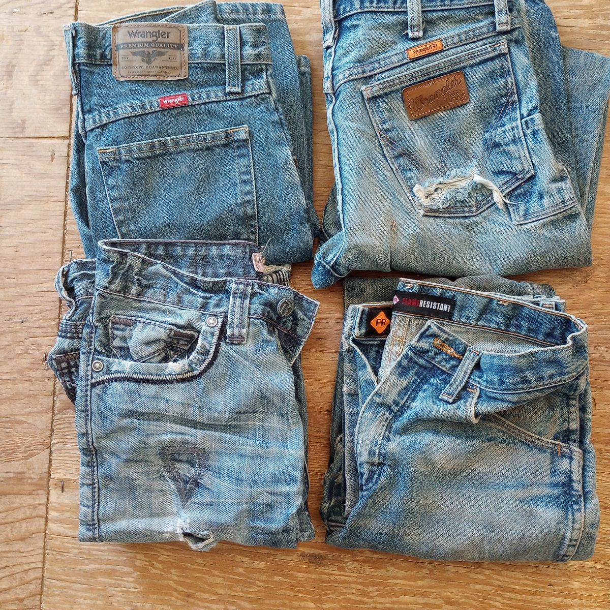 pants in good shape.