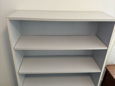 Light Grey Bookshelves 2 Available