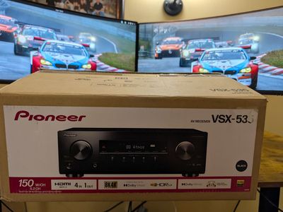 New- 8k Pioneer VSX-535 AV Receiver 5.2 Dolby Atmos OBO