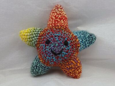 Crochet Star Fish, Sea Star, Stuffed Animal