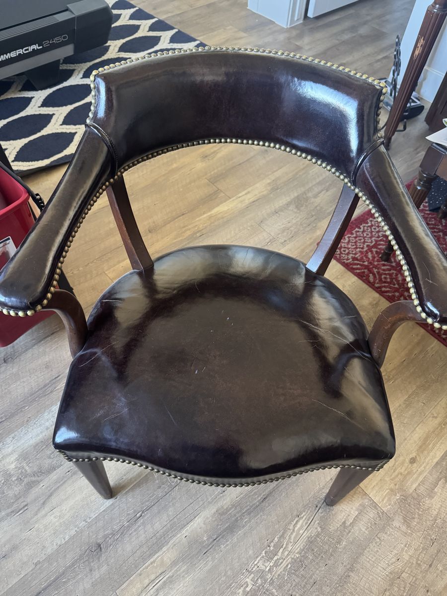 Leather chair