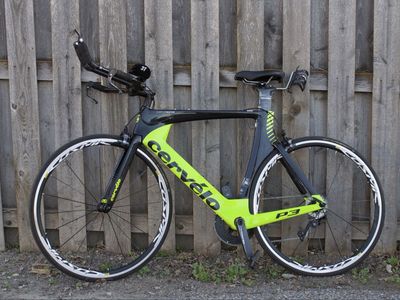 2017 Cervelo P3 carbon fiber TT bike, 56cm
