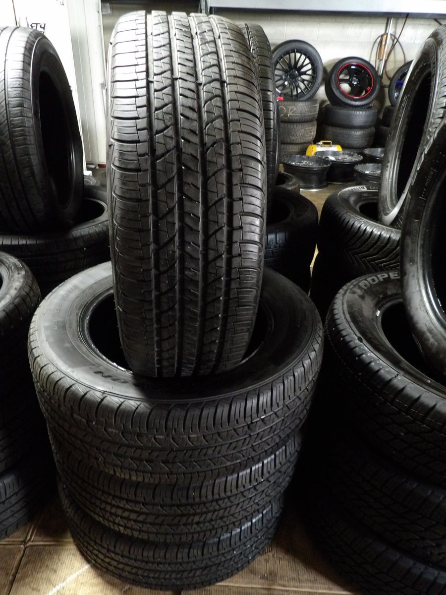 235/60R17 DOUGLAS ALL SEASON M+S SET OF USED TIRES