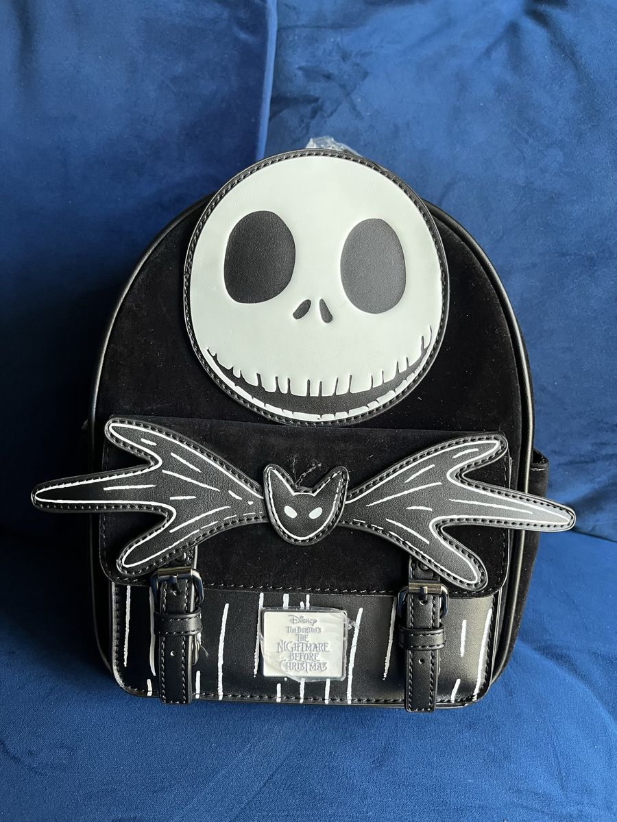 Nightmare Before Christmas Jack Skellington Mini Backpack Glow in the Dark. BoxLunch Exclusive