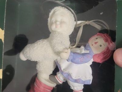 Department 56 Snowbabies Raggedy Ann & Andy "Dance With My Baby" Ornament