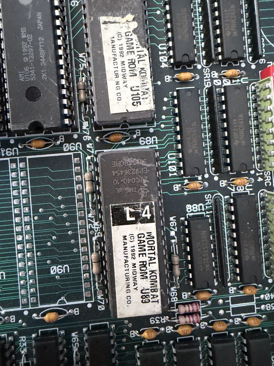 Mortal Kombat PCB