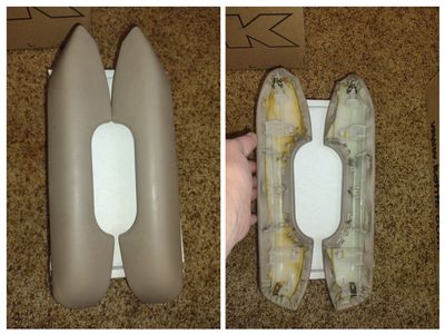 1996-2002 Toyota 4Runner OEM Rear Seat Armrests - Tan