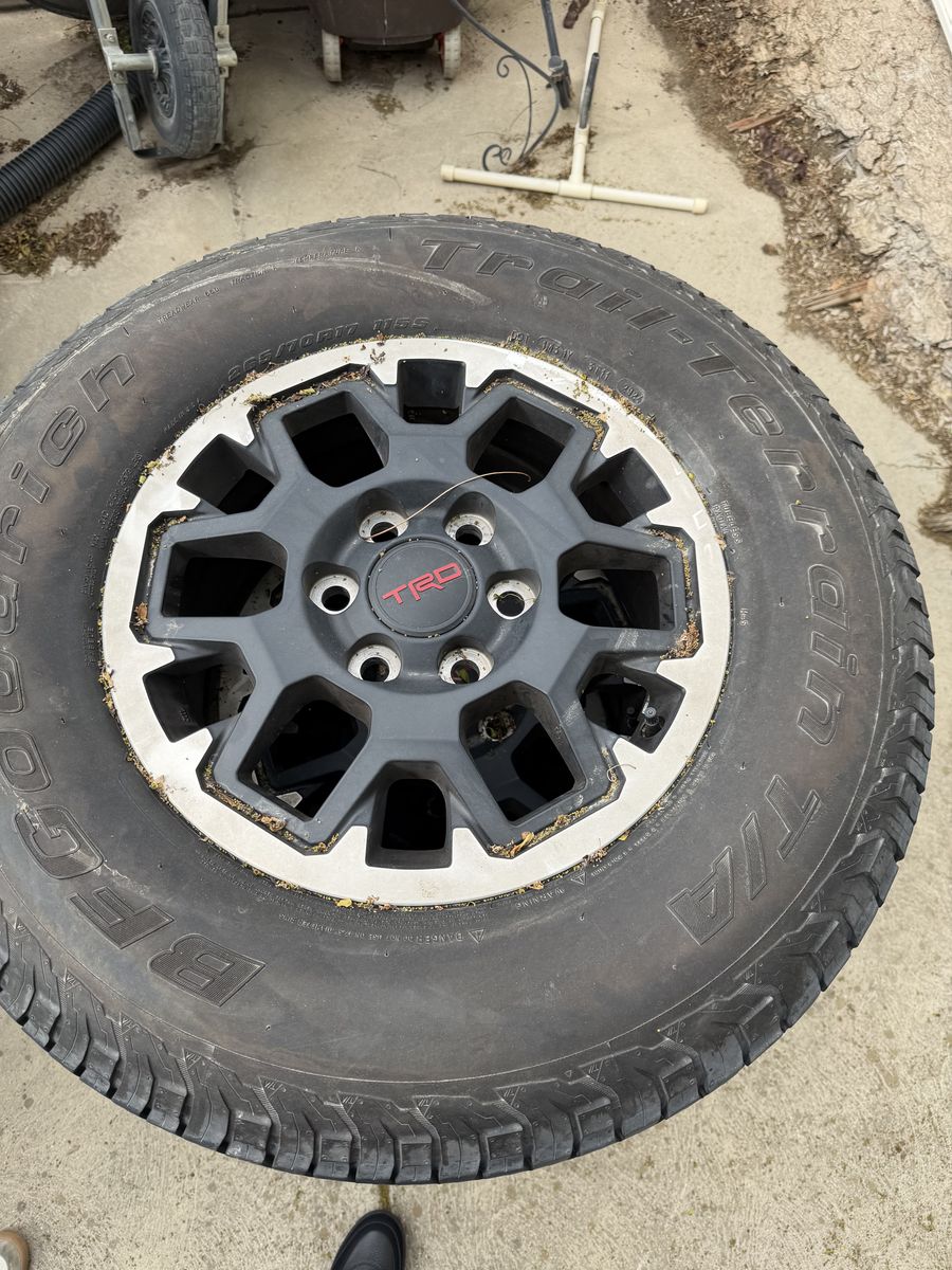 Tires and wheels