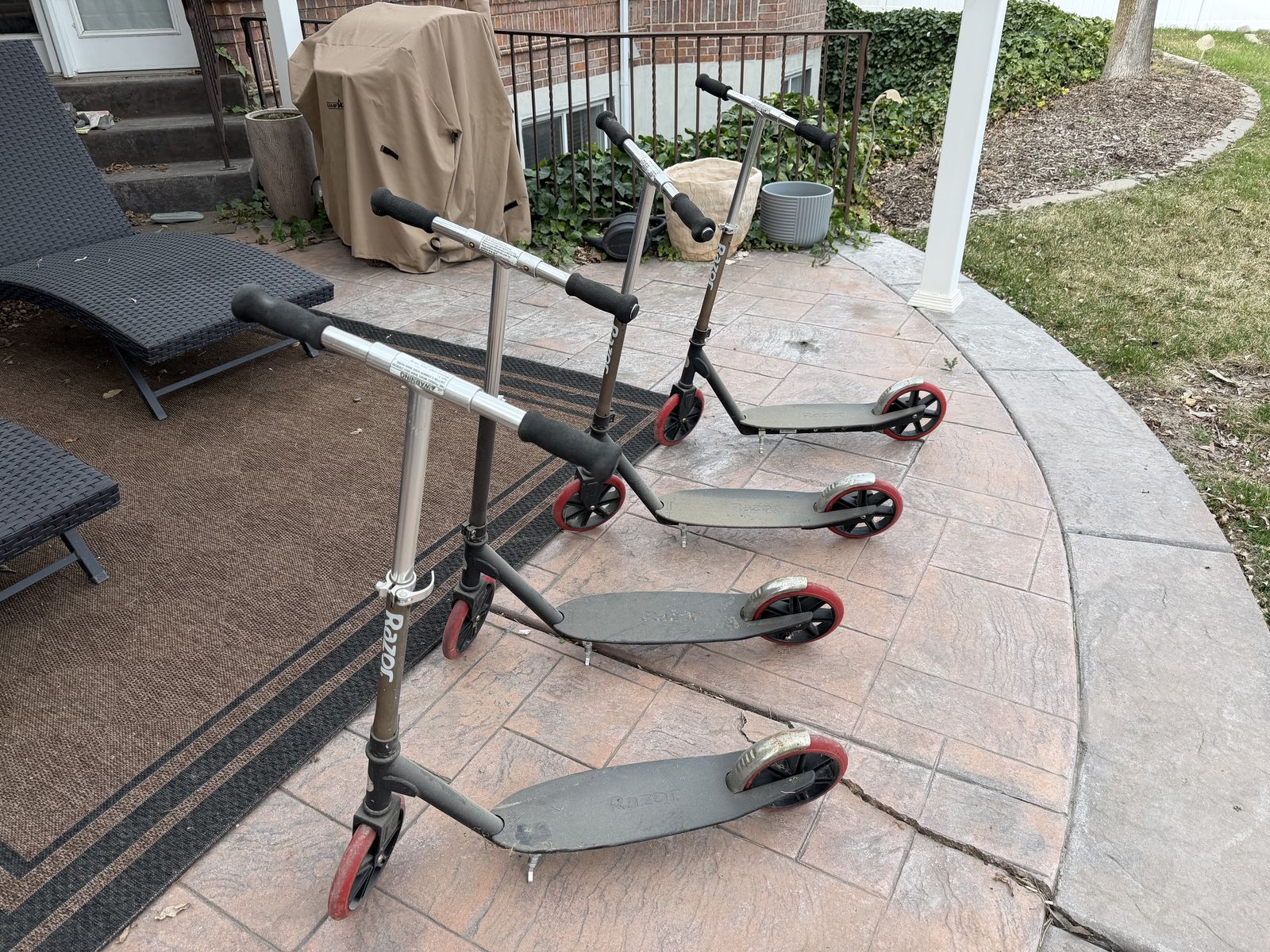 Razor Scooters (four)