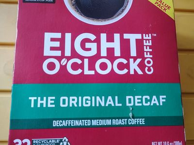 Eight O'Clock Coffee The Original Decaf Keurig K-Cup Pods - 32 Count Box