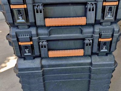Ridgid Modular Rolling Tool Box Stack 3-Piece System