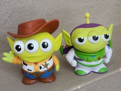 Disney Pixar Mattel Toy Story Alien Remix Woody & Buzz Lightyear Figures (2019)