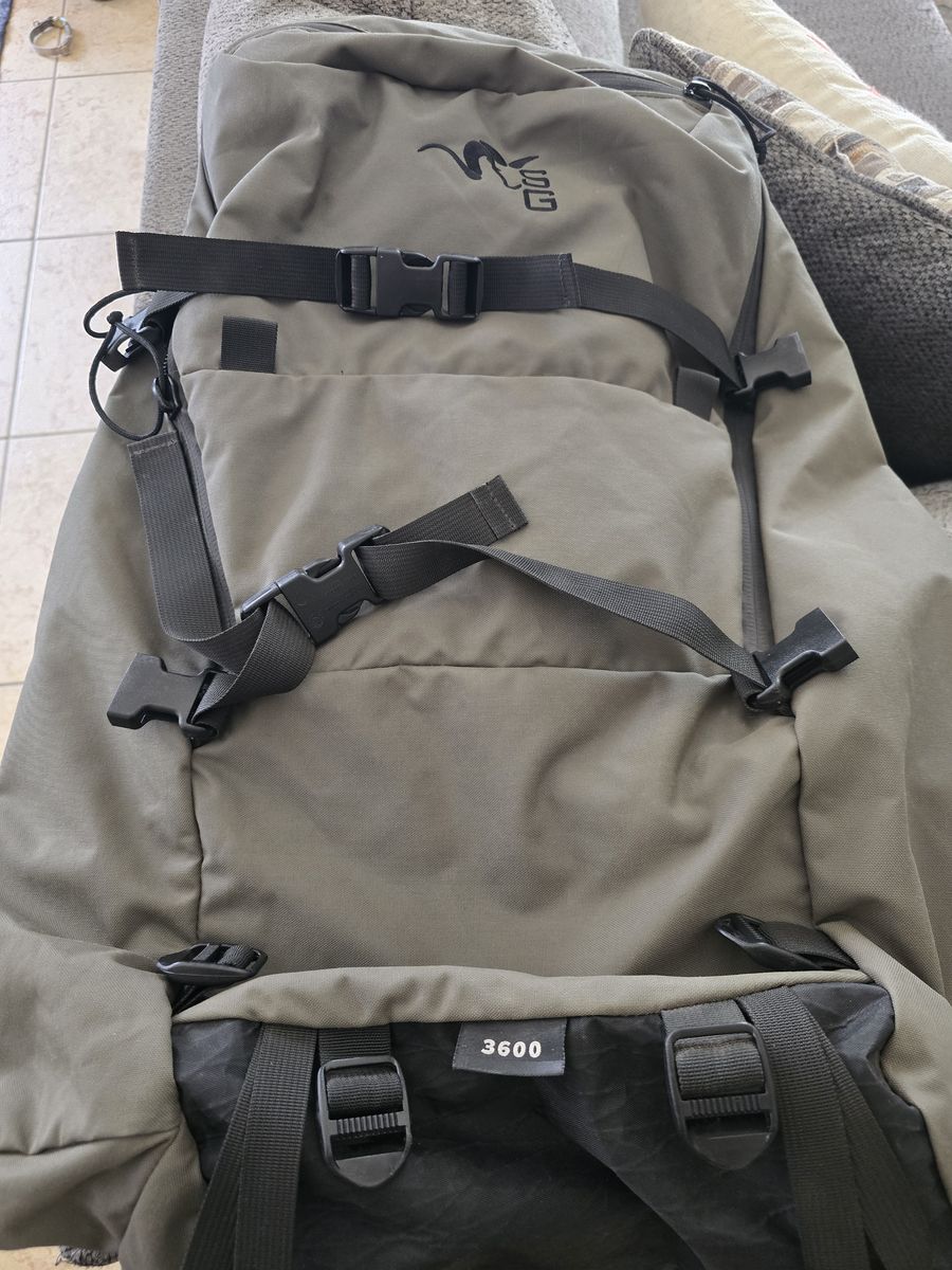 New stone glacier 3600 bag