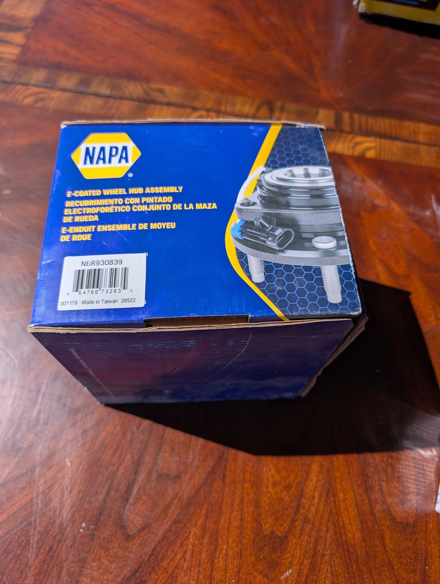 NAPA Wheel Hub Assembly NBR930839 – New in Box