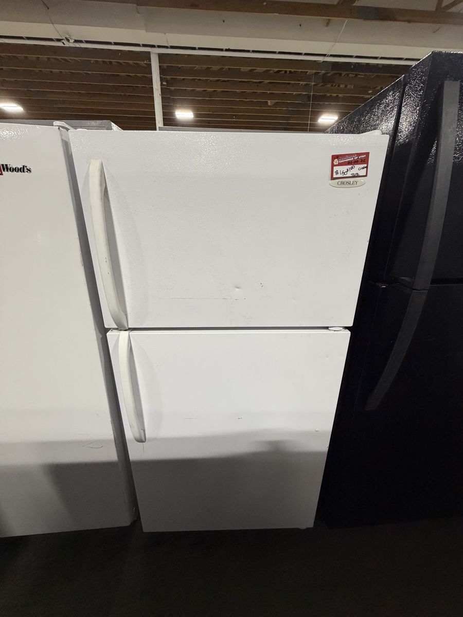 JUST $100! NICE CROSLEY TOP AND BOTTOM FRIDGE