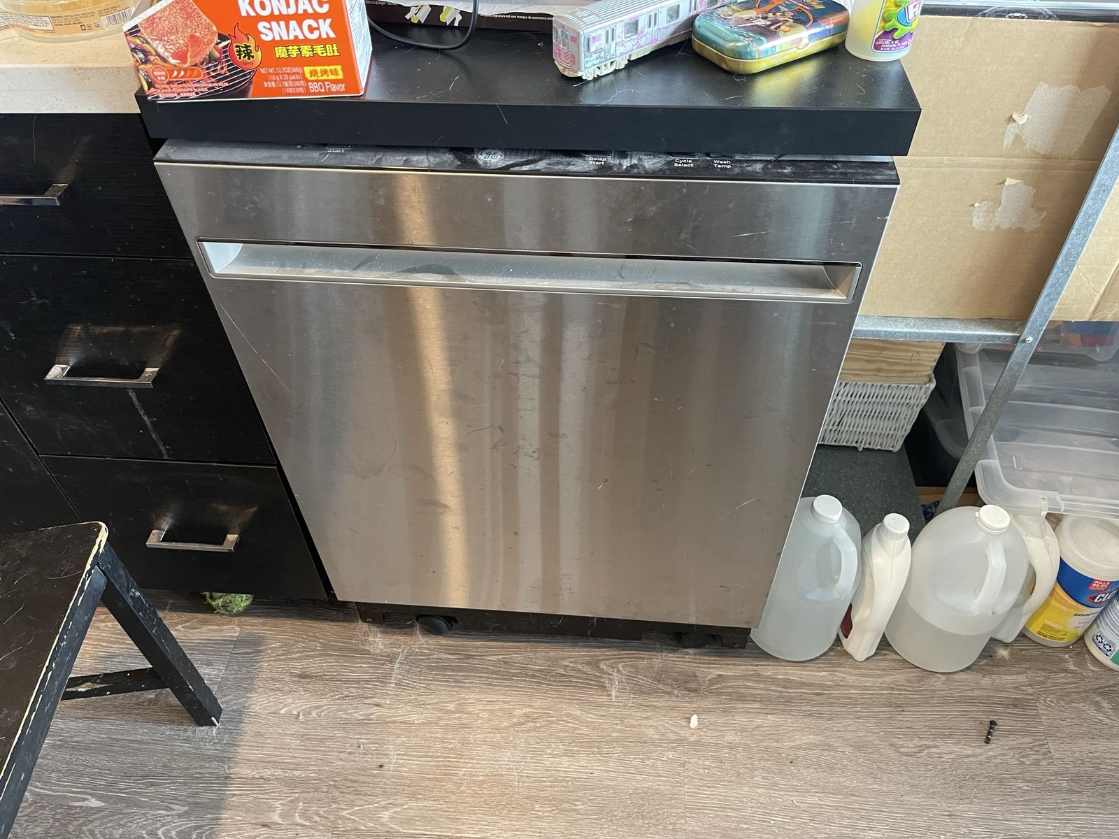 GE Stainless Steel Portable Dishwasher - Works Great!