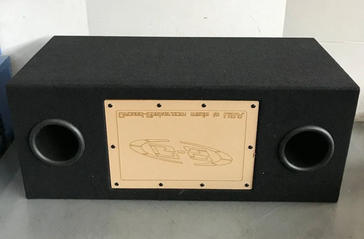 Ground-Shaker GS-BPR210 10" Dual Bandpass Sub Box - NEW