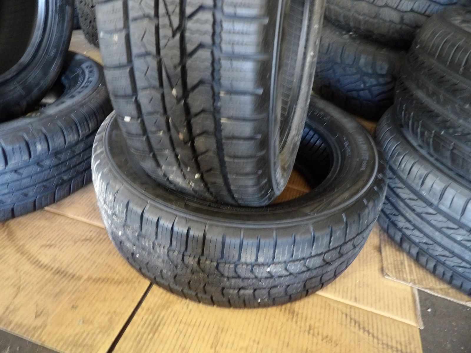 205/55R16 FALKEN AKLIMATE PAIR OF TWO USED TIRES