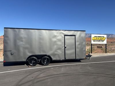 2026 Formula Trailers 8.5' x 20' 7K Traverse Flat Top Sloped V-Nose Enclosed Car Hauler Trailer