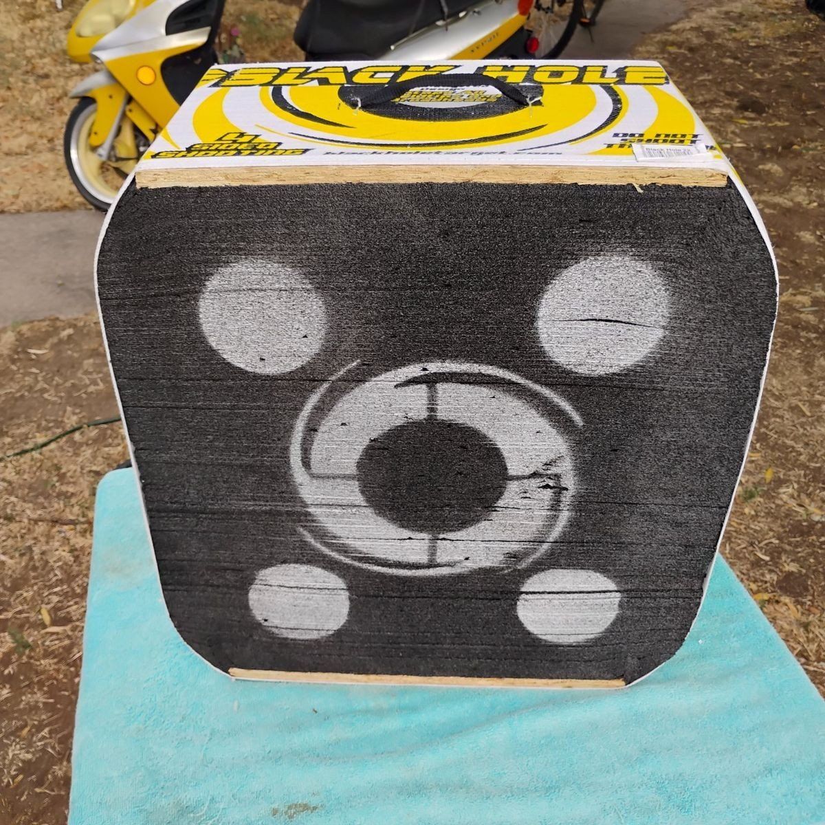 Black Hole 22 Archery Target 4 Sided 