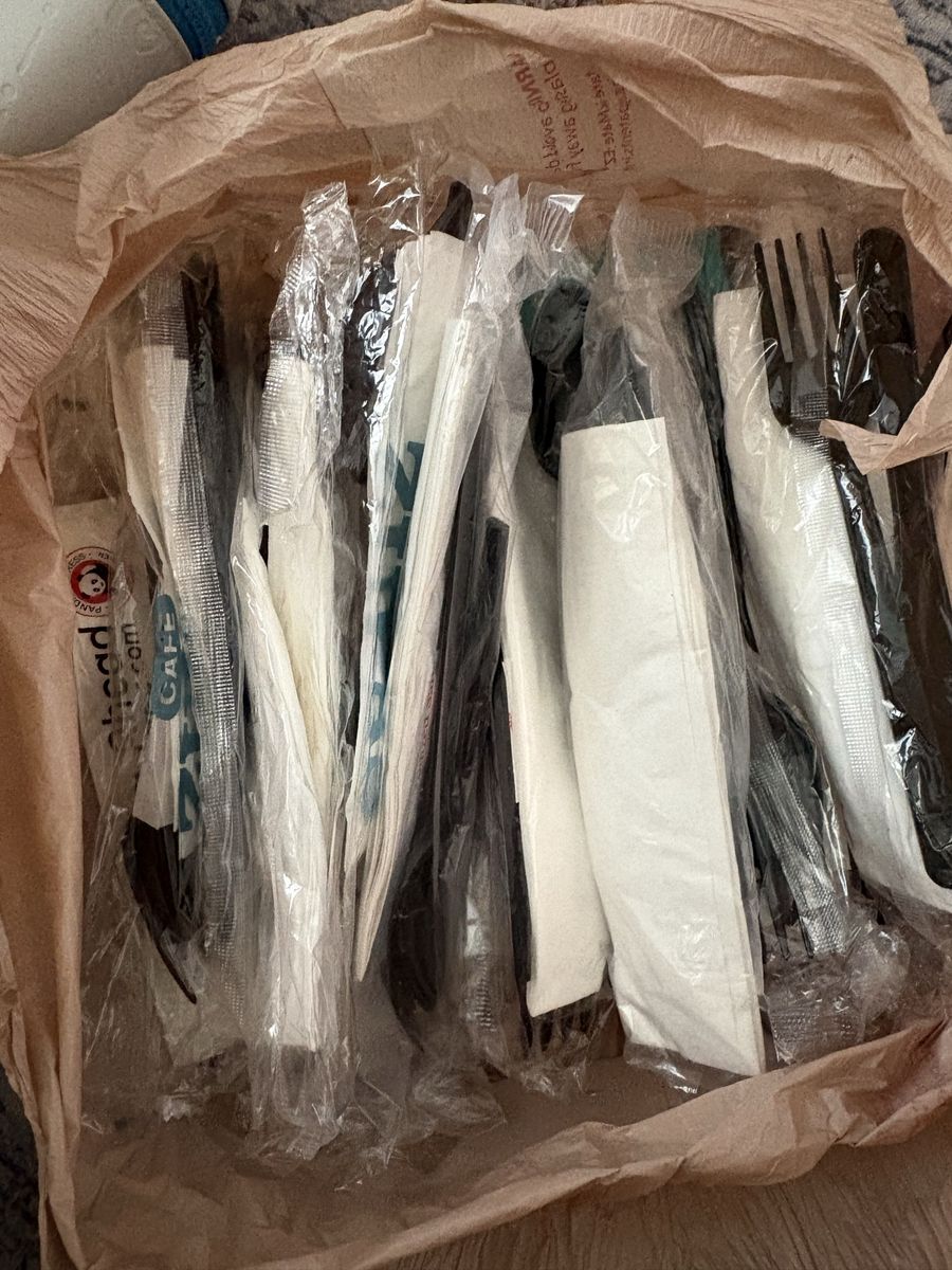 Plastic utensils