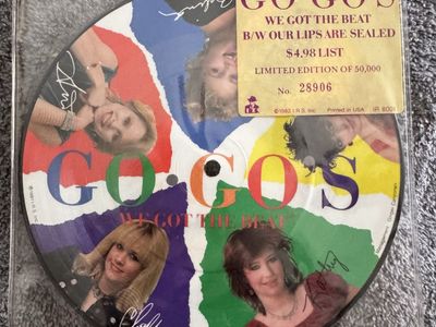 Go-Go's 7" Limited Edition Pictured Record