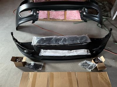 2014-2018 Jeep grand Cherokee front bumper kit black color