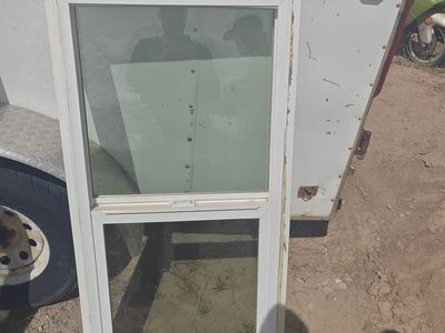 used white window
