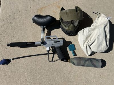 Complete Vintage Paintball Setup – Ready to Play!