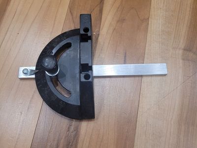 Miter Gauge / Gage for Small Sander or Band Saw 5/8 x 1/4 Bar