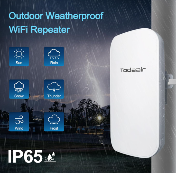 New in box Outdoor WiFi Booster Extender