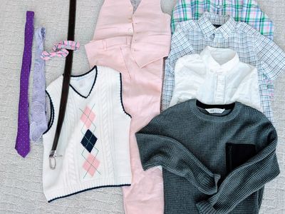 Boys Formal Wear, Dress Shirts & Tie Set (Size 8–10)
