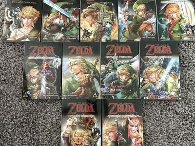 The Legend of Zelda: Twilight Princess Manga Set (Volumes 1-11)
