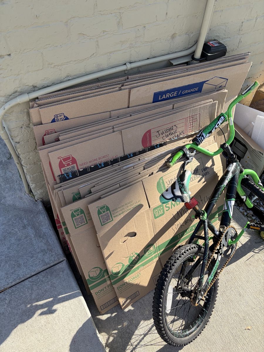 Moving boxes
