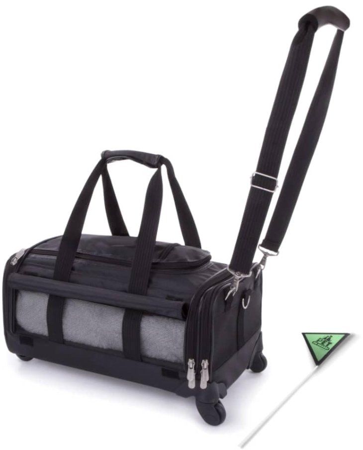 Pet/Dog Carrier, Black, Large, 20.0"L x 12.3"W x 10.5"H