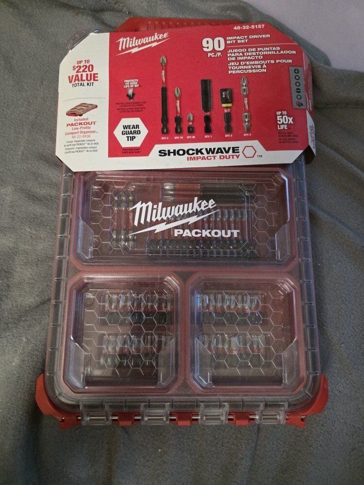 MILWAUKEE Impact Duty Alloy Steel Driver Bit Set