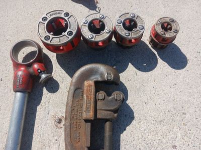 Ridgid pipe threading tools OOR Dies
