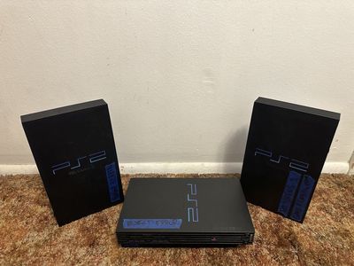 3 Playstation 2s - All Partially Working