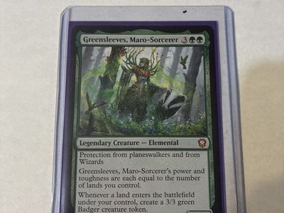 Magic: The Gathering Greensleeves, Maro-Sorcerer (DMC) 027/048 M Legendary Creature Elemental